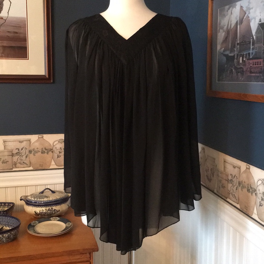 ASOS Sheer Poncho Size Petite 4